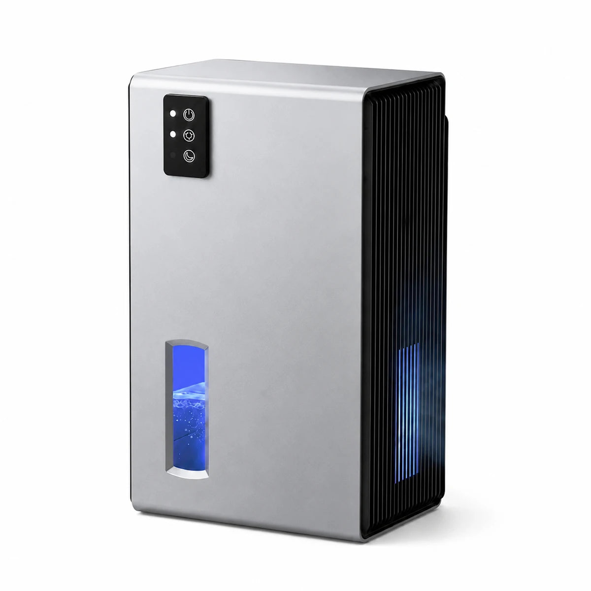 Home Portable Quiet Dehumidifier Semiconductor Moisture Remover 34OZ Daily Dehumidification Auto Stop Design For Bedroom Bathroom Wardrobe Small Apartment