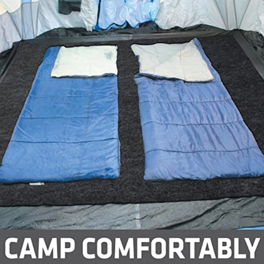Tent Carpet Mat, Protective Waterproof Liner Keeps You Warm and Dry, Camping Floor Rug Accessory 60" x 74",Durable, Lightweight