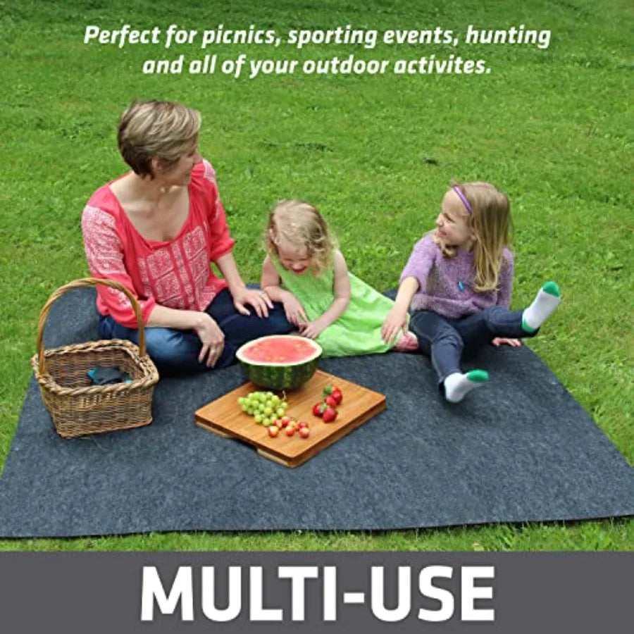 Tent Carpet Mat, Protective Waterproof Liner Keeps You Warm and Dry, Camping Floor Rug Accessory 60" x 74",Durable, Lightweight